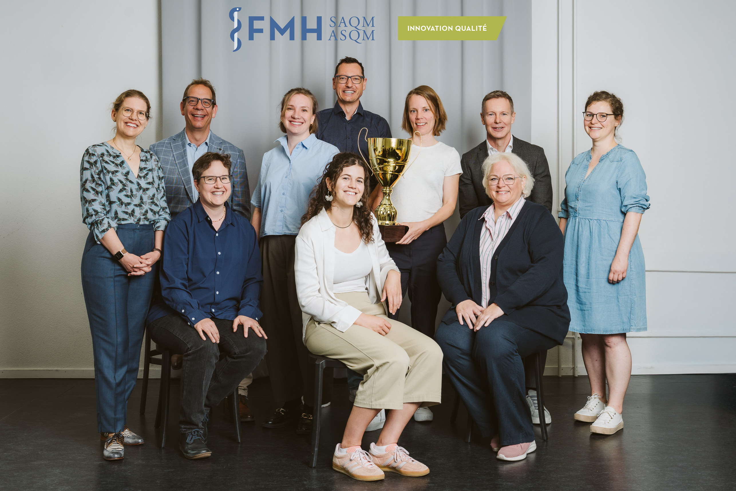 Die Gewinnerteams Innovation Qualité 2026
